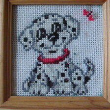 Работа «Щенок долматинец»