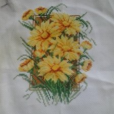 Работа «Летние цветы»