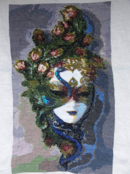 Работа «Венецианская маска»