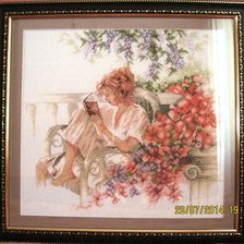 Работа «"Девушка с книгой"»