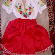 Работа «украинский костюмчик»