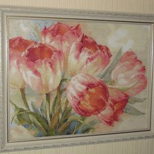 Работа «Тюльпаны»
