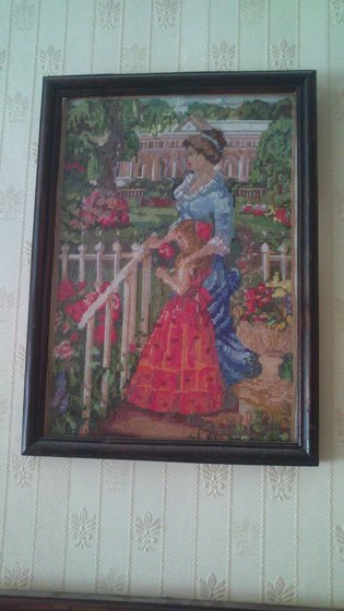 Работа «прогулка по саду»