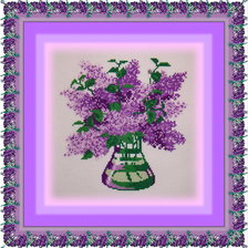 Работа «"Любимая сирень"»