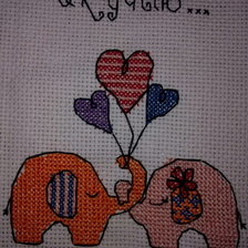 Работа «Слоники»