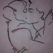 Работа «Поцелуй»