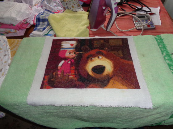 Работа «Маша и медведь»