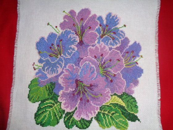 Работа «Рододендроны»