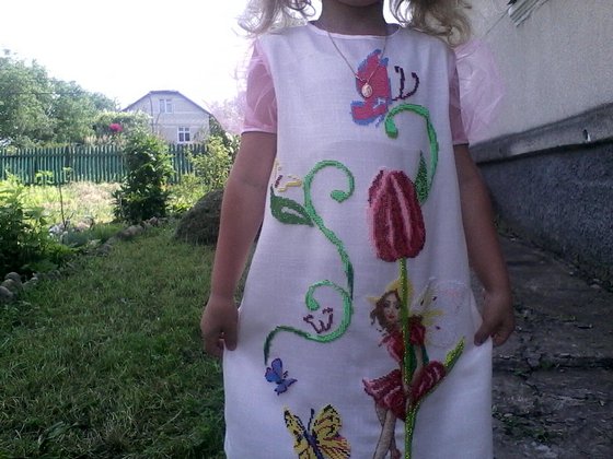 Работа «Платье для дочери»
