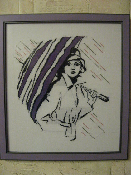 Работа «"Девушка с зонтом" от ОВЕН..»