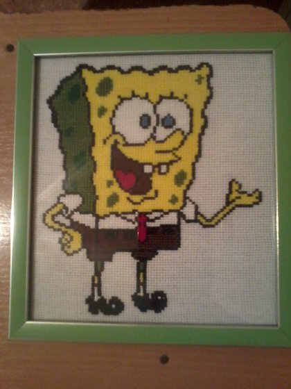 Работа «губка боб»