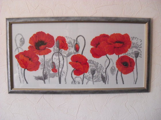 Работа «Маки»