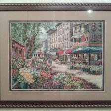 Работа «Парижский рынок»