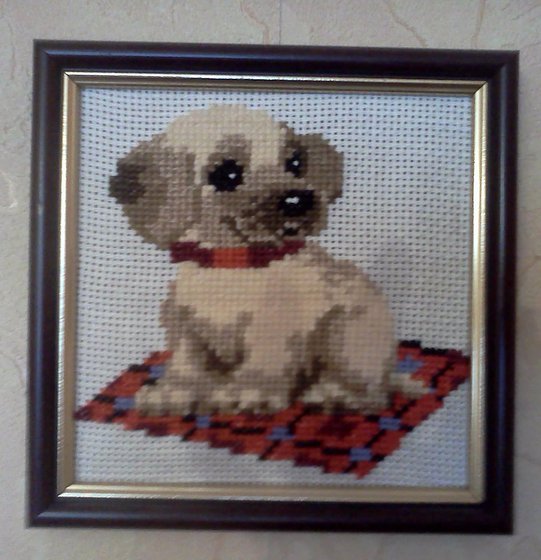 Работа «Щенок»