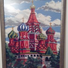 Работа «Храм Василия Блаженного»