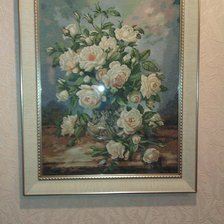 Работа «Белые розы»