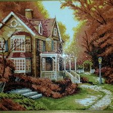 Работа «Алмазная вышивка»