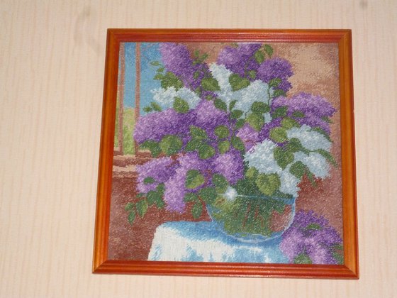 Работа «Сирень»