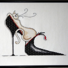 Работа «Гламурная кошечка»