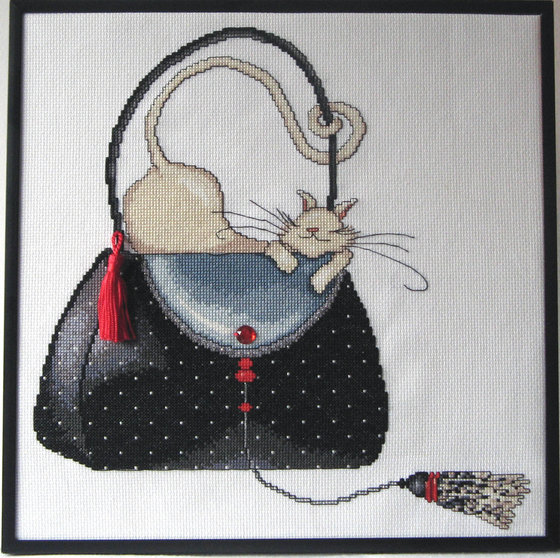 Работа «Гламурная кошечка»