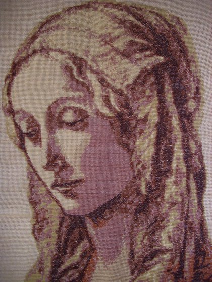 Работа «Лицо девушки»