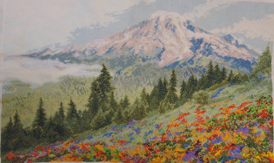 Работа «Альпийские луга»