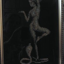 Работа «Девушка и змея»