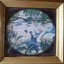 Работа «Белые лебеди»