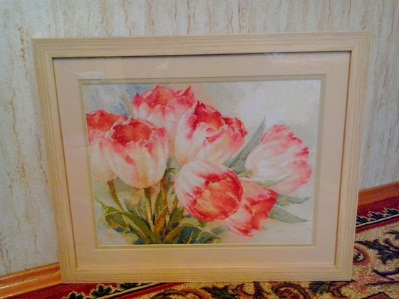 Работа «Тюльпаны. Алиса»