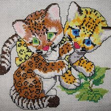 Работа «"ДВА МАЛЕНЬКИХ ЛЕОПАРДИКА"»