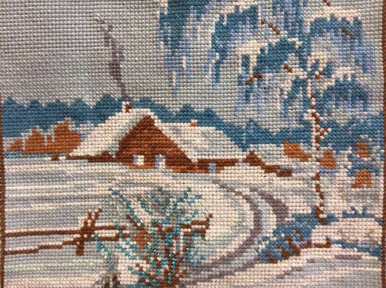 Работа «Зима»