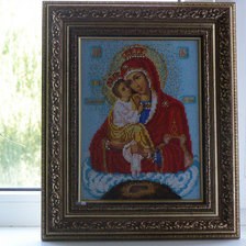 Работа «Богородица Почаевская("Радуга Бисера")»