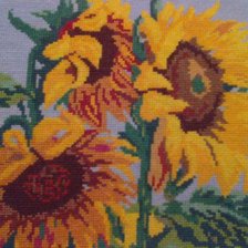 Работа «Подсолнухи»