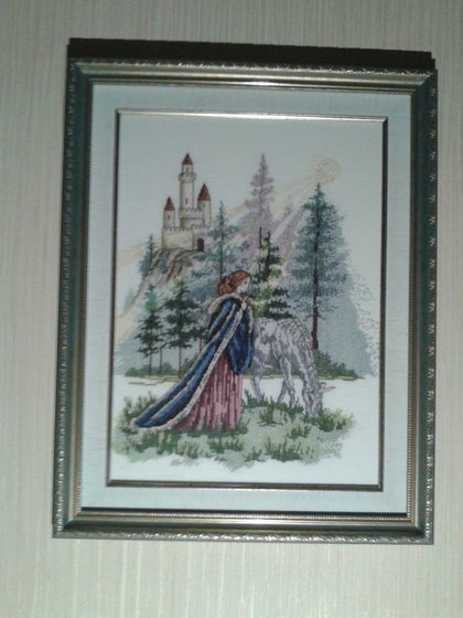 Работа «"Принцеса і  одноріг"»