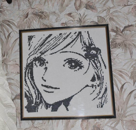 Работа «Девушка»