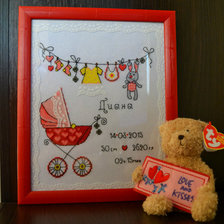 Работа «Метрика для девочки»