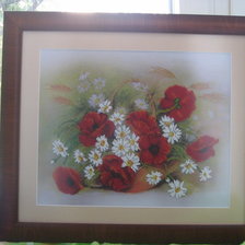 Работа «Бисер. Частичная вышивка»