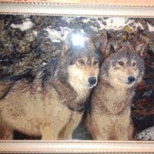 Работа «Пара волков»