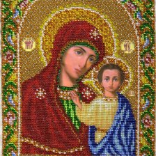 Работа «Икона казанская»