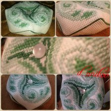 Работа «Бискорню-игольница "Весенние мотивы"»