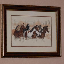 Работа «Dimensions Дикий прорыв (бегущие лошади)»