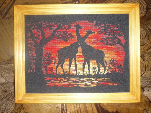 Работа «Жирафы»