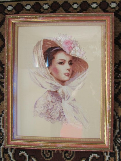 Работа «Сиреневый вечер»