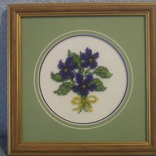 Работа «Фиалки»