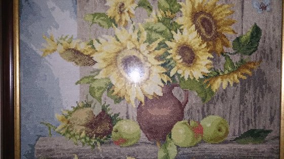 Работа «Подсолнухи»