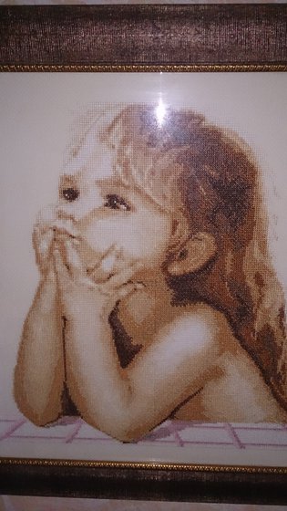 Работа «Девочка-малышка»