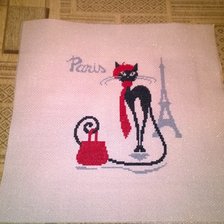 Работа «Кошка в Париже»