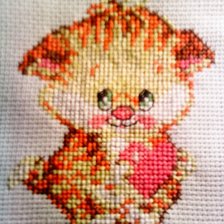 Работа «Милаш с сердечком»