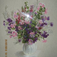Работа «Летний букет»