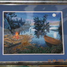 Работа «"Костер в ночи" от Золотого руна»